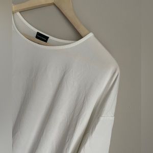 Buckle Black Crop Top SZ L